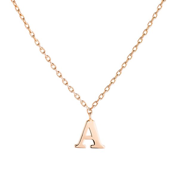 Initial Necklaces A